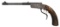 TIPPING BLOCK SINGLE SHOT TARGET PISTOL BY ED