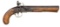ASHMORE / MEREDITH FLINT LOCK PISTOL.