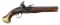 MID-18th CENTURY HOLSTER PISTOL BY S. NEWTON.