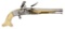 BRITISH MILITARY SCOTTISH ALL METAL FLINTLOCK BELT