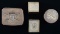 4 ORIGINAL POST-CIVIL WAR MILITARY INSIGNIA DIES.