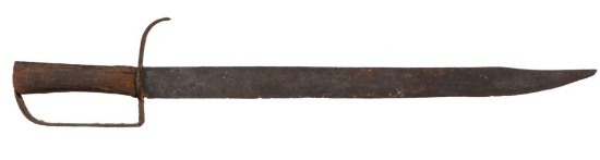 CIVIL WAR ERA D GUARD BOWIE KNIFE.
