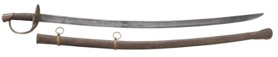 CONFEDERATE KENANSVILLE CAVALRY SABER.