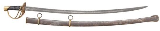 CONFEDERATE KENANSVILLE CAVALRY SABER.
