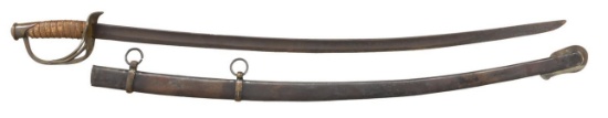 CONFEDERATE DOG RIVER CAVALRY SABER.