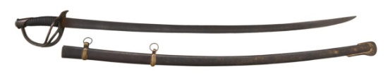 CONFEDERATE DOG RIVER CAVALRY SABER.