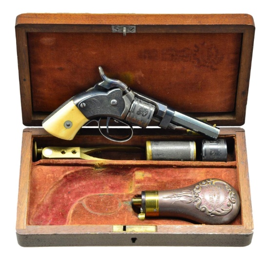 CASED MASS ARMS CO. EARLIEST TYPE MAYNARD PRIMED