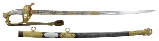 HIGH GRADE HORSTMANN STAFF & FIELD OFFICER SWORD