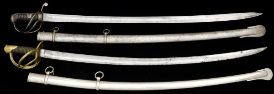 2 US CAVALRY SABERS.