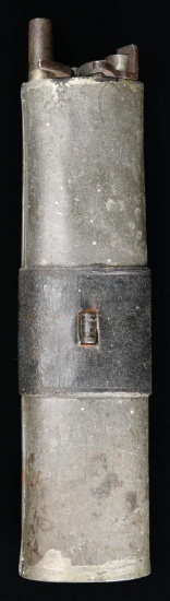 RARE HALL RIFLE POWDER & BALL FLASK.
