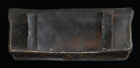 CARTRIDGE BOXES, A POUCH, & SLING.