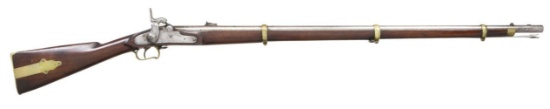 CIVIL WAR PERIOD P.S. JUSTICE PERCUSSION RIFLE.