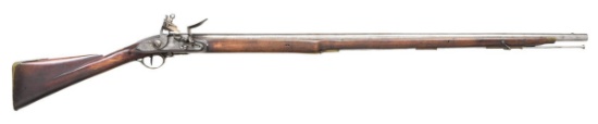 AN AMERICAN COPY OF A BRITISH BROWN BESS MUSKET.