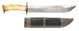 FAMOUS TEXAS MADE CONFEDERATE BOWIE KNIFE CARRIED