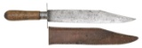 INTERESTING CONFEDERATE SIDE KNIFE WITH ORIGINAL
