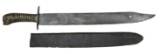 BIG CLIP POINT AMERICAN BOWIE KNIFE.