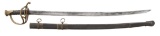 CONFEDERATE FOOT OFFICER’S SWORD.