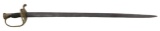 SCARCE VARIANT “CS & STAR” CONFEDERATE STAFF &