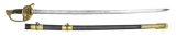 HIGH GRADE US M1850 STAFF & FIELD OFFICER’S SWORD