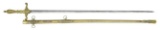 US M1840 MEDICAL STAFF OFFICER’S SWORD
