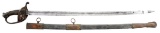 CIVIL WAR PRESENTATION OFFICER SWORD “LT. JOHN