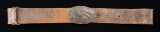 CONFEDERATE VIRGINIA STYLE “EGG-SHAPED” BUCKLE.