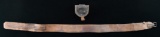 CONFEDERATE GENERAL SERVICE ROLLER BUCKLE BELT