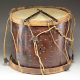 CIVIL WAR BALTIMORE DRUM WITH LIKELY CONFEDERATE