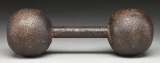 REVOLUTIONARY WAR PERIOD BAR SHOT FOR A 9-POUNDER.