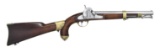 EXTRAORDINARY US M1855 PERCUSSION PISTOL-CARBINE