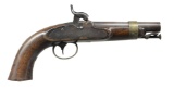 N. P. AMES U.S.N. MODEL 1842 PERCUSSION PISTOL.