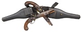 A PAIR OF US M1816 FLINTLOCK PISTOLS BY NORTH OF