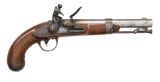 R. JOHNSON MODEL 1836 U. S. FLINTLOCK PISTOL.