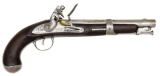 US M1826 NAVY PISTOL BY EVANS OF PENNSYLVANIA.