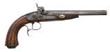 ANTEBELLUM PERCUSSION PARLOR PISTOL RETAILED BY