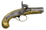 EXTREMELY UNUSUAL BRASS STOCKED PHILADELPHIA