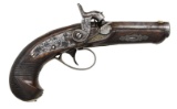 HENRY DERINGER SINGLE SHOT PISTOL.