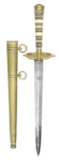 A VERY FINE FEDERAL PERIOD BRITISH NAVAL DIRK WITH