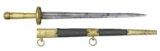 FEDERAL PERIOD AMERICAN OR BRITISH NAVAL DIRK BY
