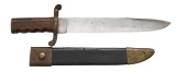 FINE 1863 DATED DAHLGREN BOWIE BAYONET & SHEATH
