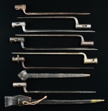 8 EARLY US BAYONETS.