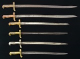 6 SABER BAYONETS.
