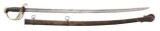 US M1833 ENLISTED DRAGOON SABER ISSUED TO THE