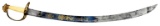 FEDERAL PERIOD EAGLE HEAD MOUNTED OFFICER’S SABER