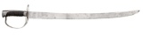 18th CENTURY AMERICAN SHORT SABER.