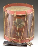 CIRCA 1825-1845 UNITED STATES MILITIA DRUM.