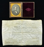 JAMES L. MORRIS [BRADY] DAGUERREOTYPE & WAR OF