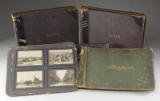 LARGE GROUP OF TRAVEL PHOTOS CIRCA 1900.