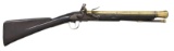 ENGLISH FLINTLOCK BRASS BBL BLUNDERBUSS.