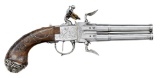 VERY ATTRACTIVE PAIR OF SCREW BARREL TURN OVER